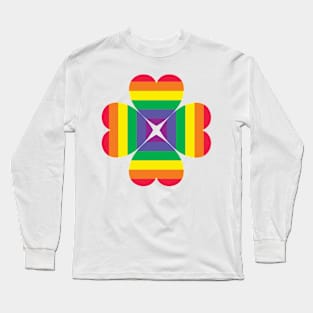 Pride luck in love Long Sleeve T-Shirt